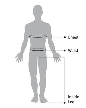 Madison Mens Sizing